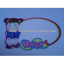 Mini quadro de plástico magnético, kids whiteboard XD-CH082-1